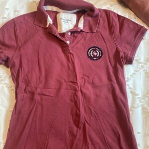 Abercrombie and Fitch women Polo shirt size Medium